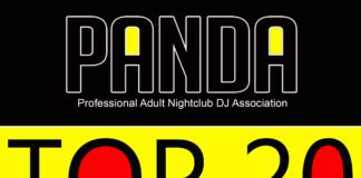 PANDA Top 20 April 2026 promotional graphic with DJ Mike D tribute and official chart branding